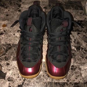 Nike Foamposites Maroon